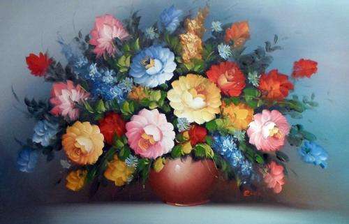 Robert Cox - Still life flower arrangement - Absolutely stunning!! Bid now!!